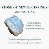 Z ARRON DESIGN Serenity Moonstone Koparvír Hengiskraut Hálsmen