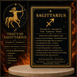 ♐ Skytten - 22. november - 21. december - Stjernetegn Astrologi krystalarmbåndsæt