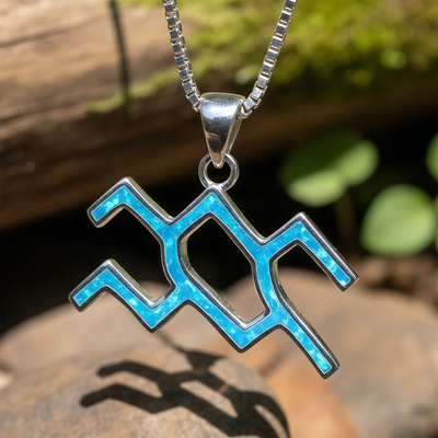 Z ARRON DESIGN Serenity Moonstone kobbertråd vedhæng halskæde