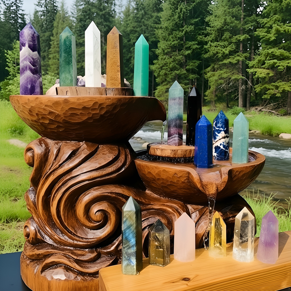 16-stykki Crystal Classic rafallsett