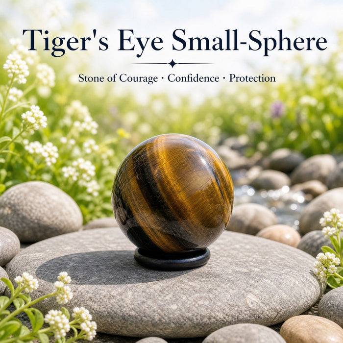 Tiger eye mini sphere