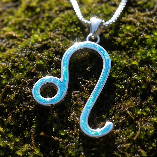 Z ARRON DESIGN Serenity Moonstone kobbertråd vedhæng halskæde