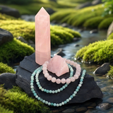 Þriggja stykki Trinity kristalsett