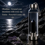 Ogrlica z obeskom iz bakrene žice Z ARRON DESIGN Serenity Moonstone