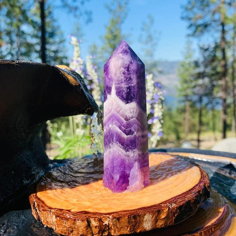 $5 Dream Amethyst Crystal - 1 Dag kun PROMO