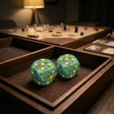 Ruby Zoisite Set of 2 Dice