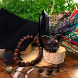 Spirit of Insite – Red Obsidian Crystal Totem Set