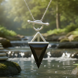 Z ARRON DESIGN Serenity Moonstone Koparvír Hengiskraut Hálsmen