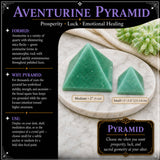Aventurin-Pyramide – mittelgroß