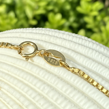 Z ARRON DESIGN Serenity Moonstone kobbertråd vedhæng halskæde