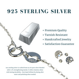 Z ARRON DESIGN Serenity Moonstone kobbertråd vedhæng halskæde