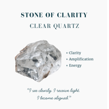 Clear Quartz Sacred Geometry Faceted Crystal