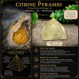 Pyramide Citrine - Petite