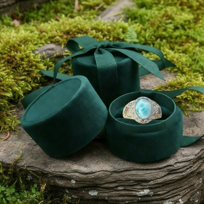 Z ARRON DESIGN Serenity Moonstone kobbertråd vedhæng halskæde