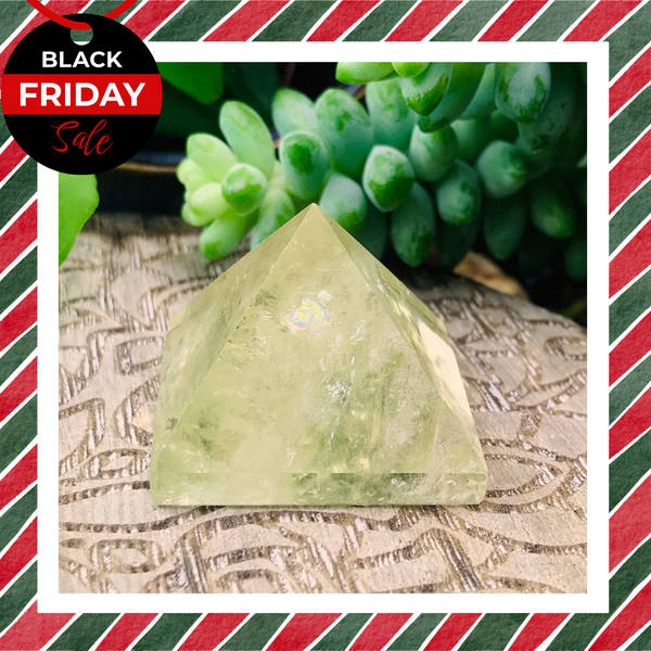 Black Friday - Citrine Pyramid - Small