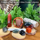 Verndandi Red Jasper + Allies Crystal Collection