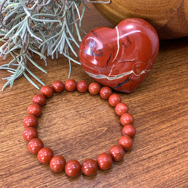 Bracelet Mala Labradorite Avec Pochette En Velours