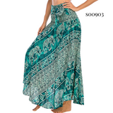 Boho Skirt 2-in-1 Halter Dress