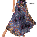 Boho Skirt 2-in-1 Halter Dress