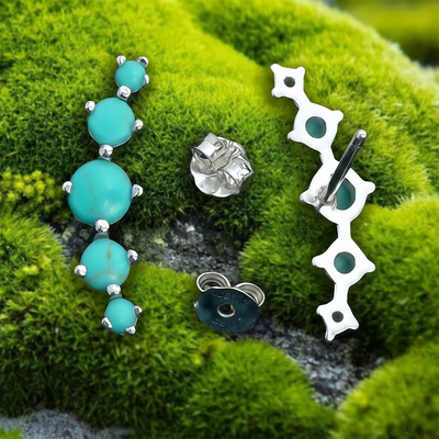 Z ARRON DESIGN Serenity Moonstone kobbertråd vedhæng halskæde