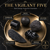 5-delni komplet svežnja Dark Energy Guardian Stones 👉 50 % popusta