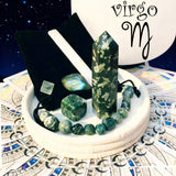 ♍ Vierge - 23 août - 22 septembre - Ensemble Zodiac Crystal Fusion avec pochette