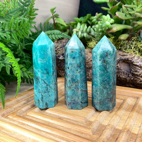 $5 Amazonite Crystal Point - kampagne kun én dag