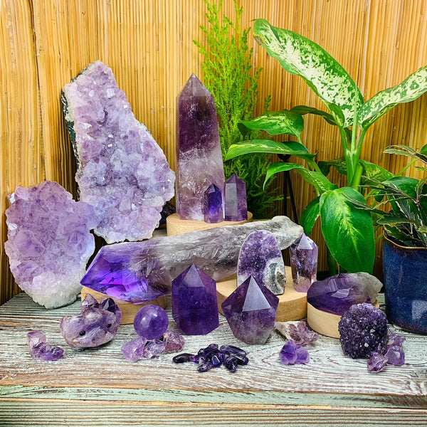Amethyst safnarasett
