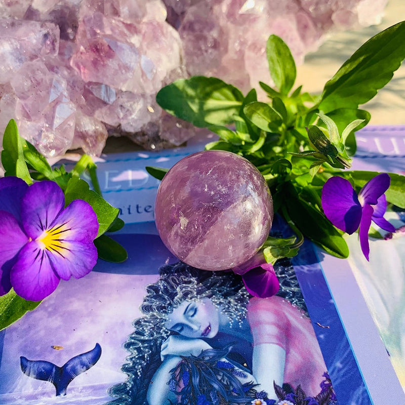 Amethyst Mini-Sphere - sphere