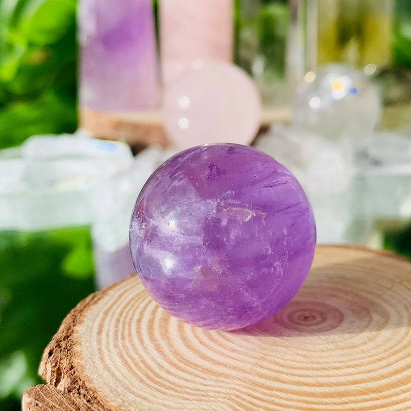 Amethyst Sphere - Mini - sphere