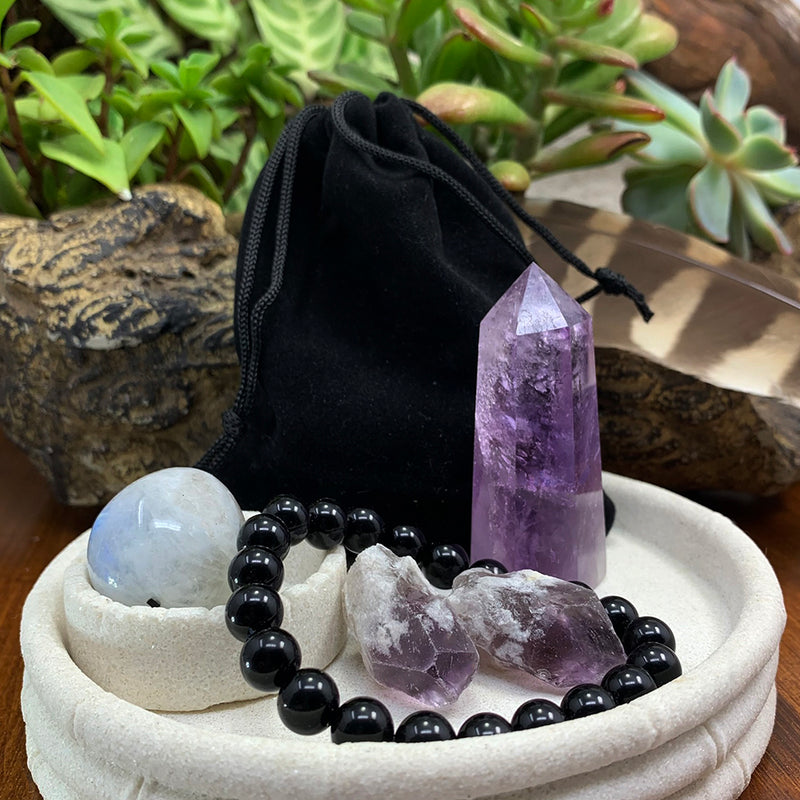 Mala Armbånd & Spirituality Crystal Sæt 🙏