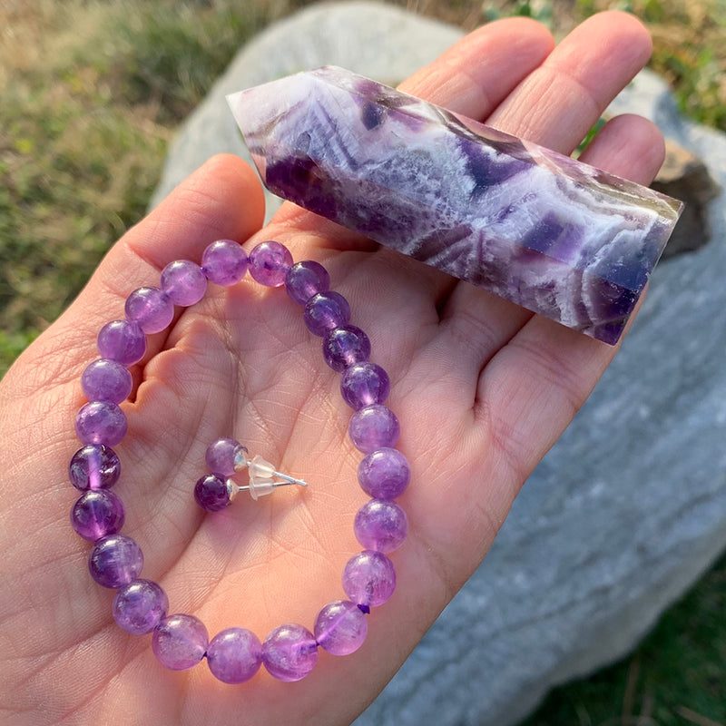 3 Piece Amethyst Set