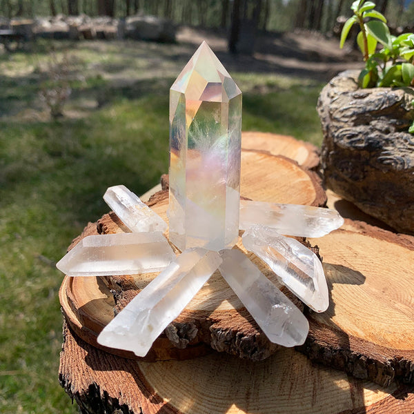 BREZPLAČNA NAGRADNA IGRA! Angel Aura & Quartz Shards (8 kosov) - (plačajte samo stroške pošiljanja)