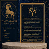 ♈ Vædderen - 21. marts - 19. april - Zodiac Crystal Fusion-sæt med etui