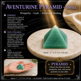 Aventurin-Pyramide – mittelgroß