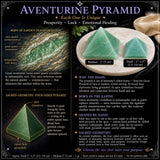Aventurin-Pyramide – mittelgroß