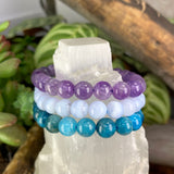 Celestial Connection 3-PC Crystal Mala armbåndssæt