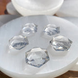 Tær kvars heilög rúmfræði faceted kristal