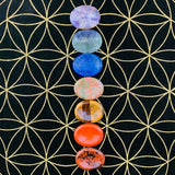 Don’t Worry Stones Chakra Set + Velvet Bag