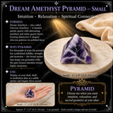 Traum-Amethyst-Pyramide – mittelgroß