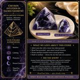 Traum-Amethyst-Pyramide – mittelgroß