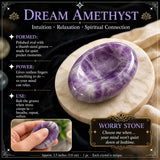 Draumur Amethyst Áhyggjusteinn