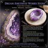 Draumur Amethyst Áhyggjusteinn