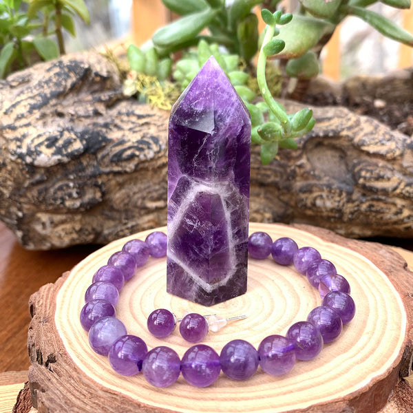 3 Piece Amethyst Set