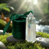 Z ARRON DESIGN Serenity Mondstein Kupferdraht-Anhänger-Halskette