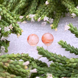 Earrings - Fire Quartz Studs