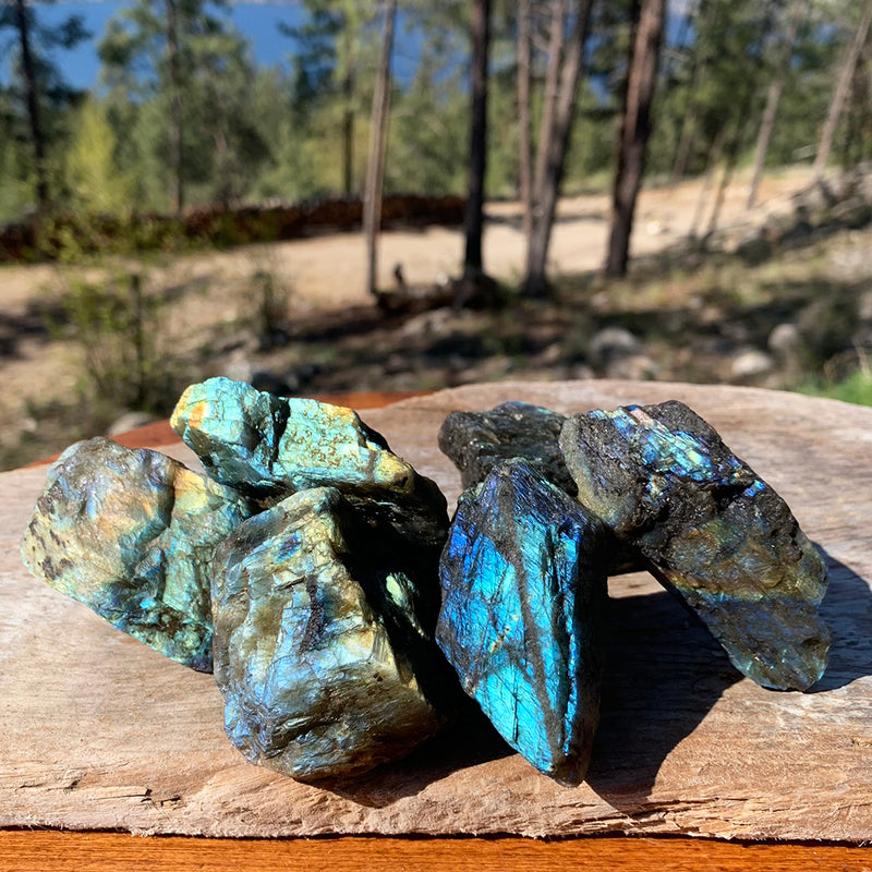 FREE GIVEAWAY!  Flashy Labradorite Natural Stone - (Just Pay Cost of Shipping)