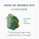 Green Aventurine Set of 2 Dice