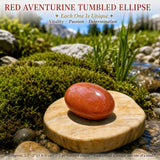 Roter Aventurin Trommelstein