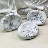 Howlite Worry Stone - worrystone